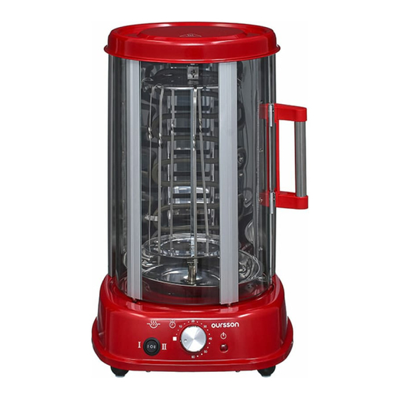 Oursson VR1522 Bedienungsanleitung