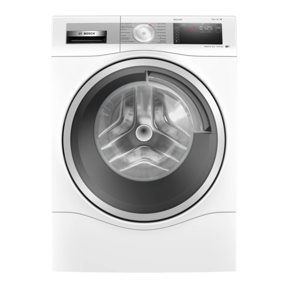 Bosch WDU28593 Gebrauchs- Und Montageanleitung