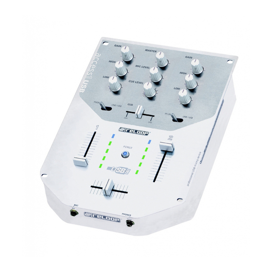 Reloop ACCESS.1 USB Bedienungsanleitung