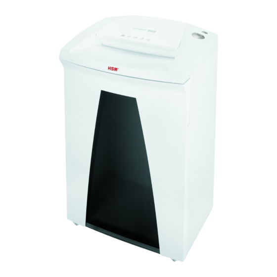 HSM Securio B32 Betriebsanleitung