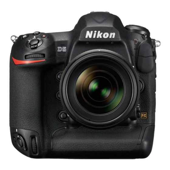 Nikon D5 Handbuch