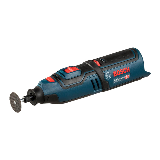 Bosch GRO 12V-35 Professional Originalbetriebsanleitung