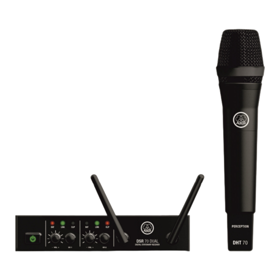 AKG DMS 70 Quattro Bedienungsanleitung