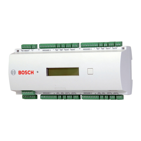 Bosch AMC2-4R4 Installationsanleitung