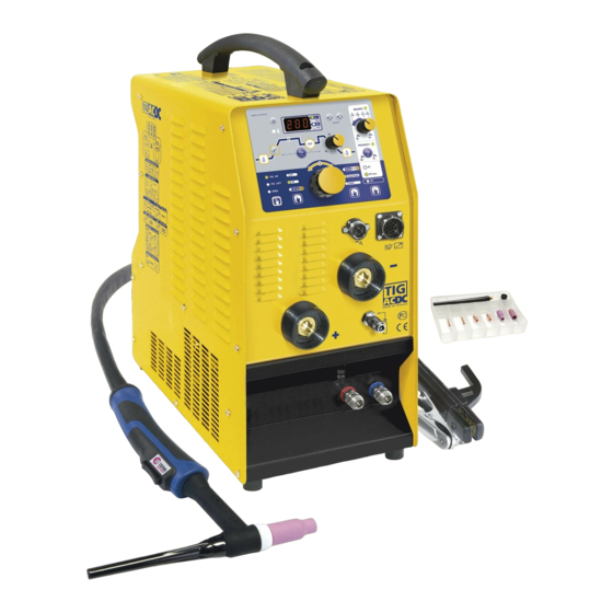 GYS TIG 207 AC/ DC HF FV Bedienungsanleitung