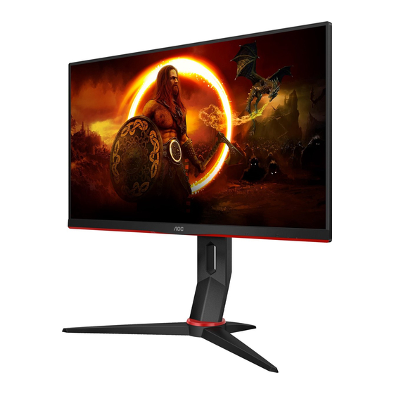 AOC 24G2U5 Bedienungsanleitung