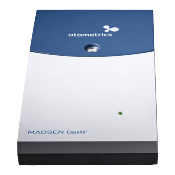 otometrics madsen capella 2 Benutzerhandbuch