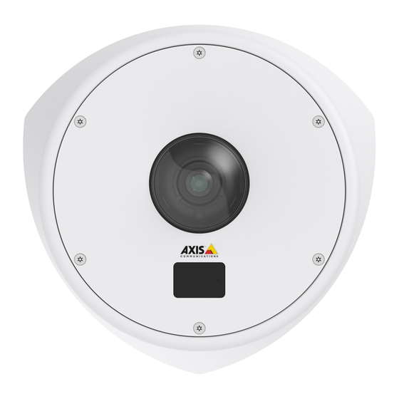 Axis Q8414–LVS Installationsanleitung
