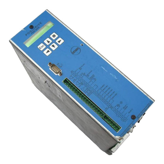Stober POSIDRIVE FDS 4000 FDS4024/B 動作保証 STOBER POSIDRIVE FDS 4000 MONTAGEANLEITUNG Pdf-Herunterladen