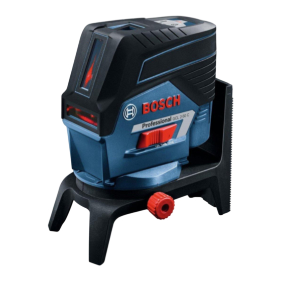 Bosch GCL 2-50 C Professional Originalbetriebsanleitung