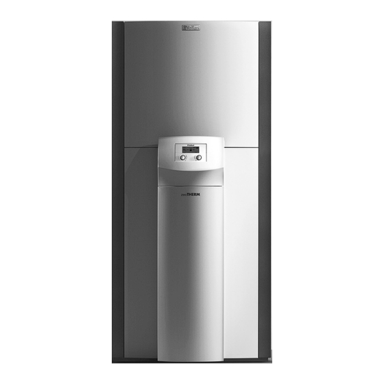 Vaillant zeoTHERM VAS 106/4 Betriebsanleitung