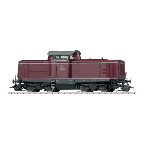 Märklin V 100.20 Bedienungsanleitung