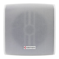 Kindermann Aktivbox2 Set50 W Montage- Und Bedienungsanleitung