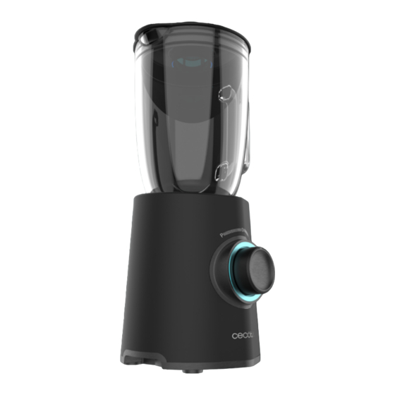 cecotec POWER BLACK TITANIUM 2000MAX MIDNIGHT Bedienungsanleitung