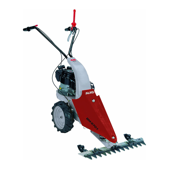AL-KO 870 Handbuch