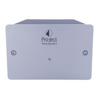 Pro-Ject Audio Systems Phono Box SE II Bedienungsanleitung