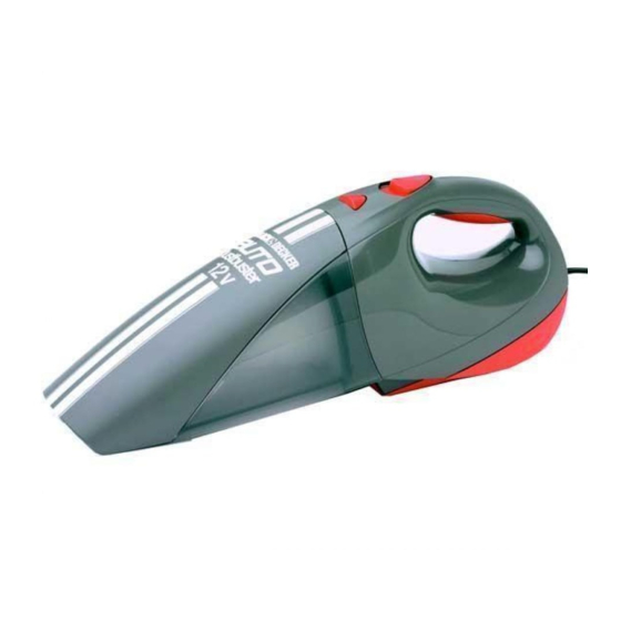 Black & Decker Dustbuster ACV1205 Bedienungsanleitung