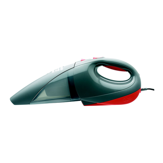 Black & Decker Dustbuster ACV1205 Übersetzung Der Originalanleitung