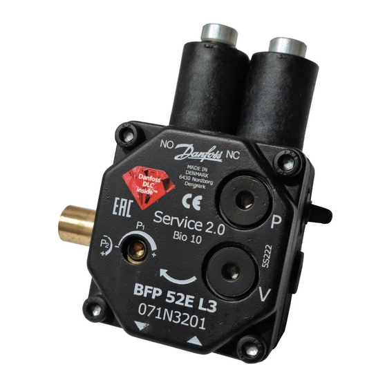 Danfoss BFP 52E L3 Kurzanleitung