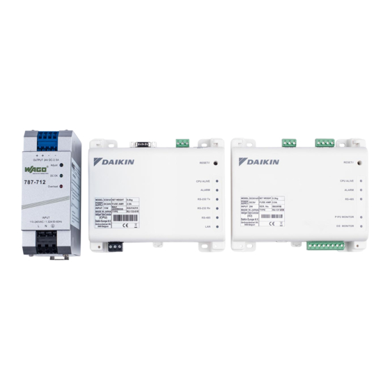 Daikin DCC601A51 Installationsanleitung