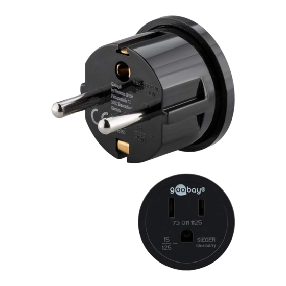 Goobay 45350 Betriebsanleitung