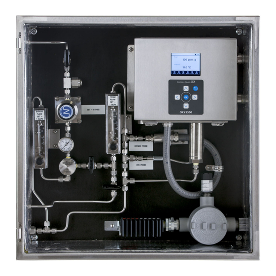 Endress+Hauser OXY5500 Betriebsanleitung