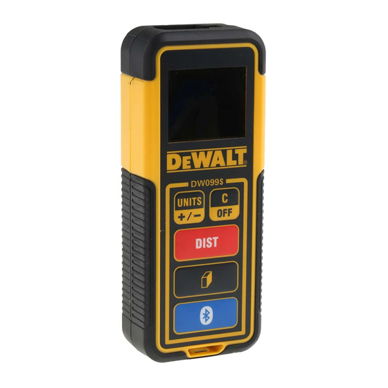 DeWalt DW099S Handbücher