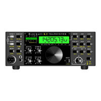 ELECRAFT K2 Betriebsanleitung