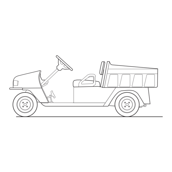 E-Z-GO MPT 800 Bedienungs- Und Wartungshandbuch