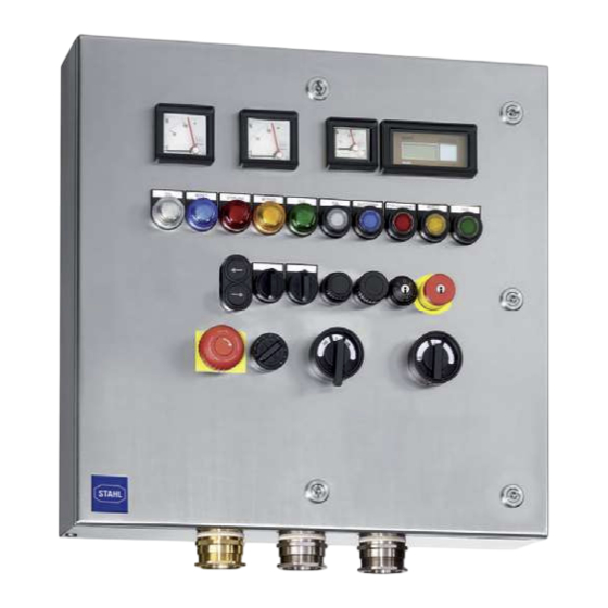 Stahl 8150/5 Serie Betriebsanleitung