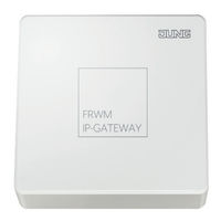 Jung FRWM-IP-GATE Kurzanleitung
