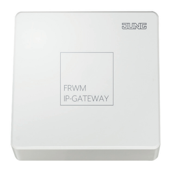 Jung FRWM-IP-GATE Kurzanleitung
