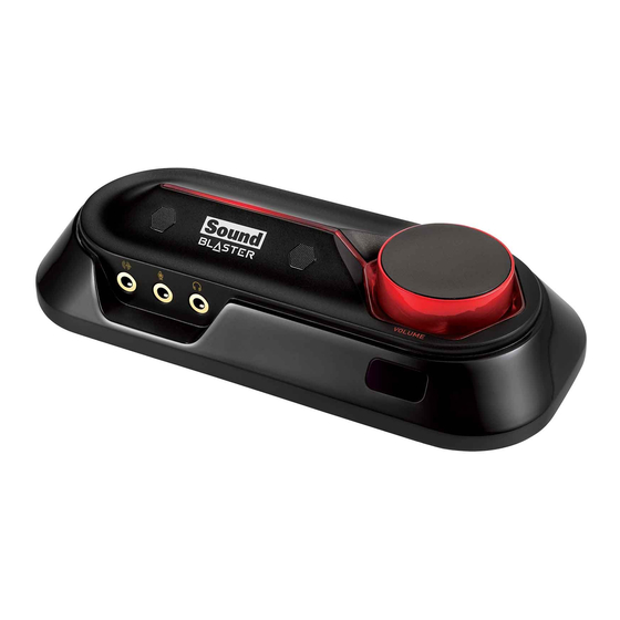 Creative Sound Blaster Omni Surround 5.1 Bedienungsanleitung