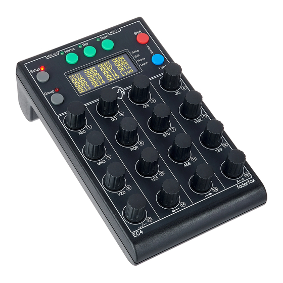 Faderfox micromodul EC4 Bedienungsanleitung