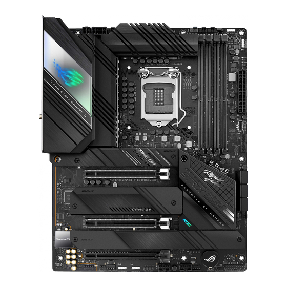 Asus ROG STRIX Z590-F GAMING-Serie Bedienungsanleitung