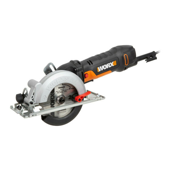 Worx WORXSAW XL WX439 Originalbetriebsanleitung