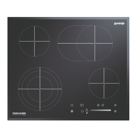 Gorenje ecs680axc Gebrauchs-, Aufstellungs- Und Anschlussanweisung