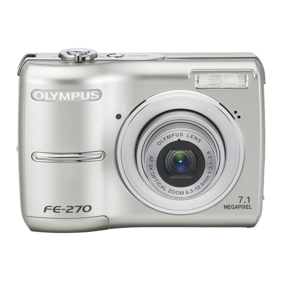 Olympus FE-270 Kurzanleitung