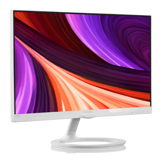 Philips 225C5 Bedienungsanleitung