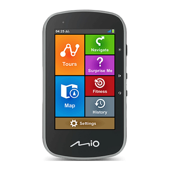 Mio Cyclo Discover Plus Benutzerhandbuch