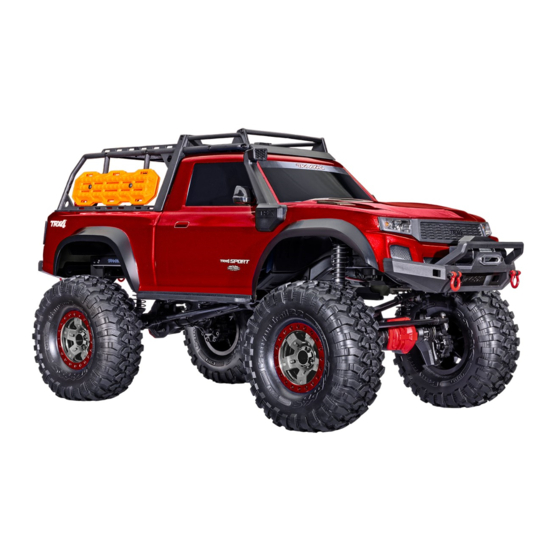 Traxxas HIGH TRAIL EDITION TRX4 SPORT Bedienungsanleitung