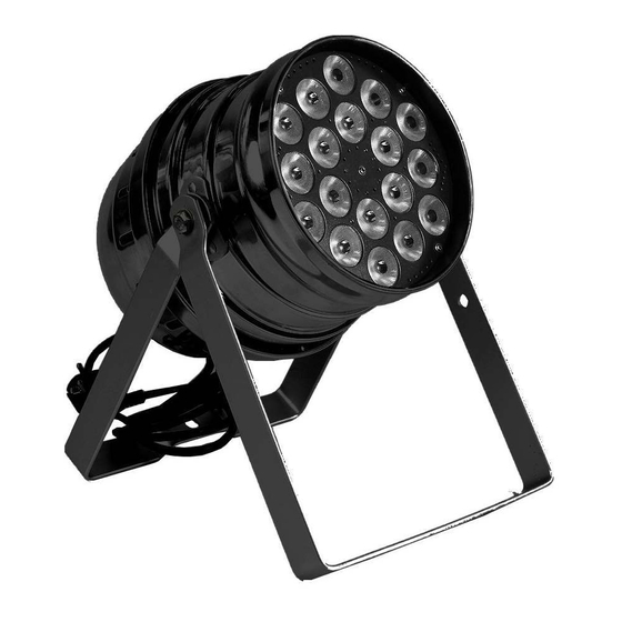 involight LEDPAR189 Bedienungsanleitung