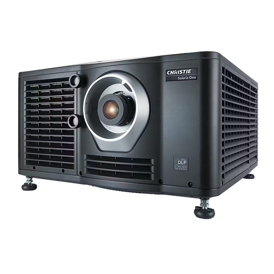 Christie Solaria One+ Bedienungsanleitung