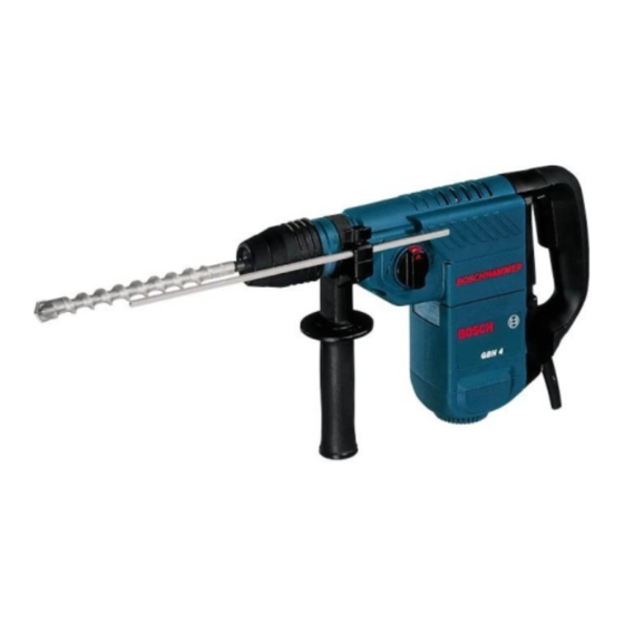 Bosch GBH 4-top Bedienungsanleitung