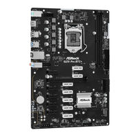 ASROCK Q270 Pro BTC+ Bedienungsanleitung