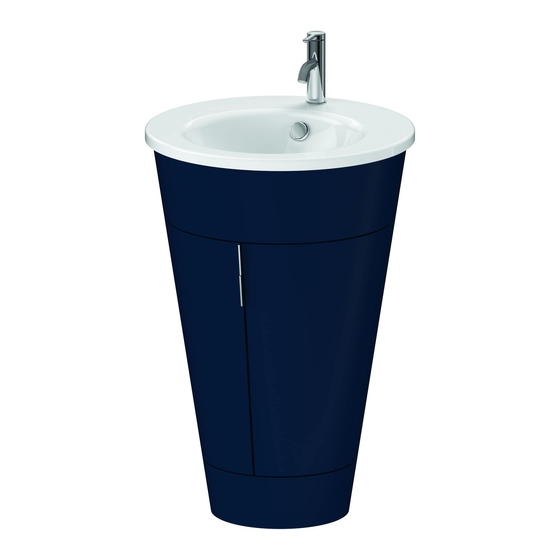 Duravit Starck 1 S1 9520 Montageanleitung