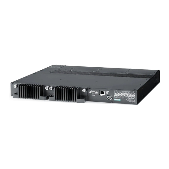 Siemens SIMATIC NET RUGGEDCOM RSG2488 Betriebshandbuch