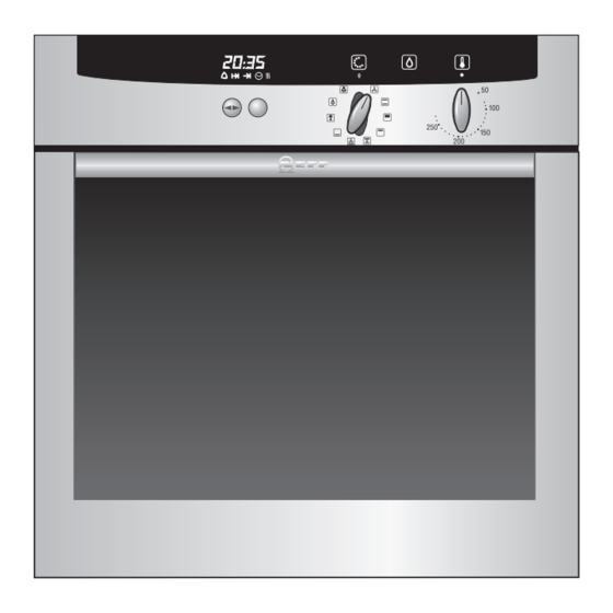 NEFF B 1554 Serie Gebrauchsanleitung