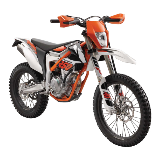 KTM Freeride 250 F 2019 Bedienungsanleitung