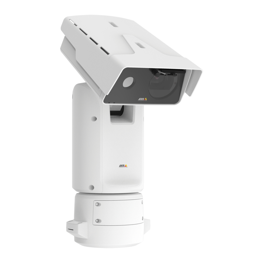 Axis Q8752-E Installationsanleitung